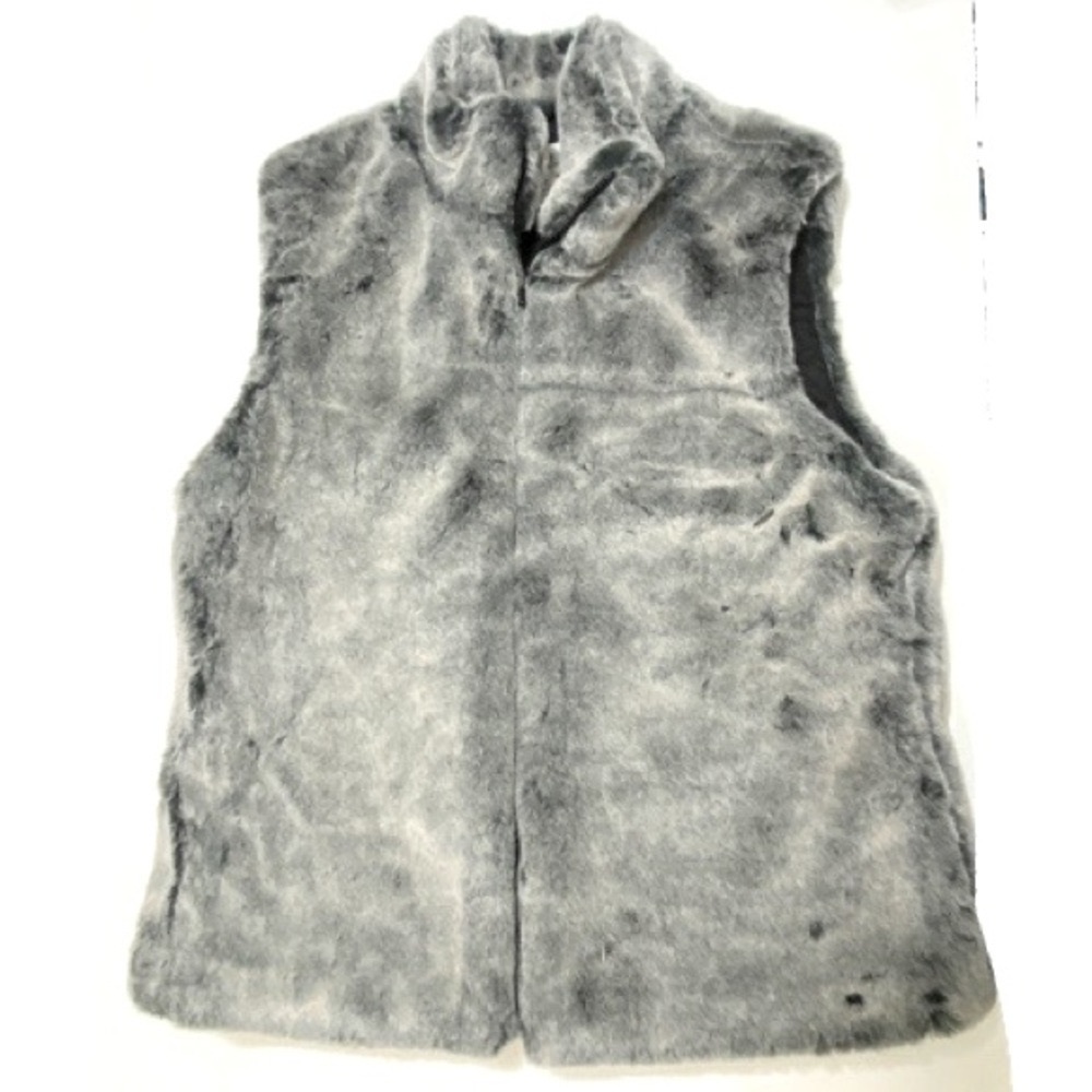 Vintage Tempesta Faux Fur Gray vest.